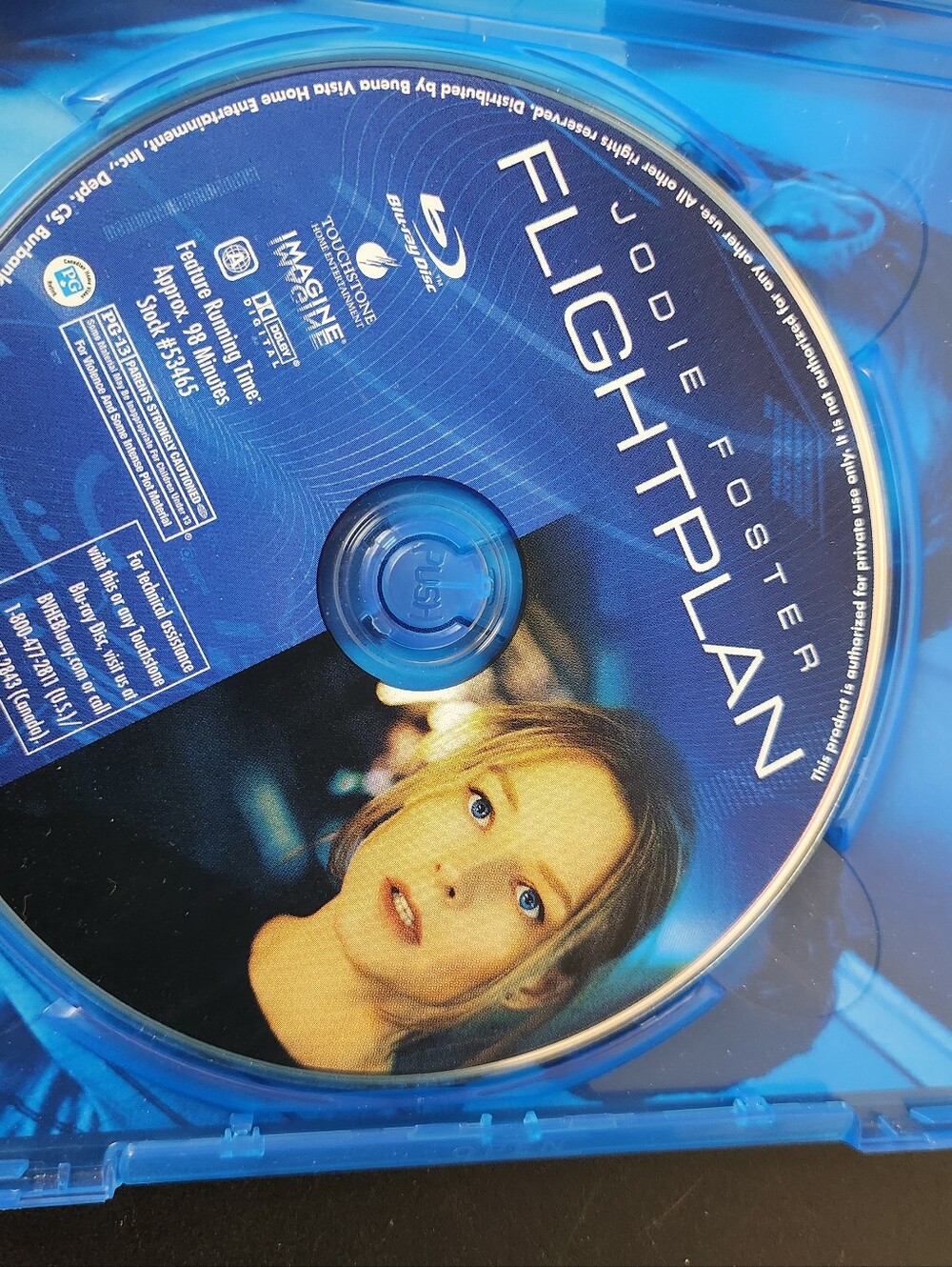 Flightplan Blue Ray DVD - Picture 4 of 4